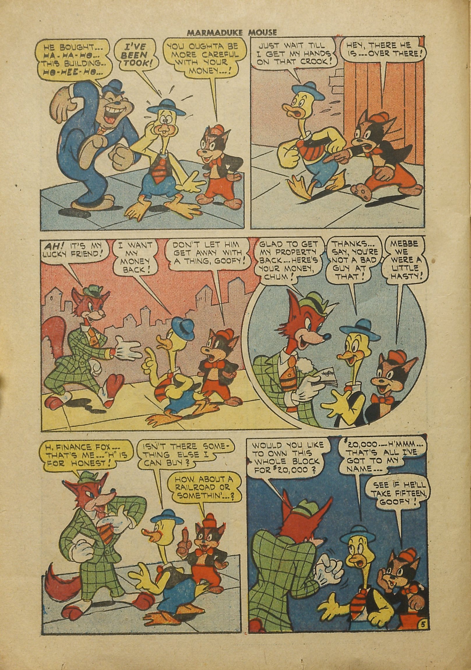 Read online Marmaduke Mouse comic -  Issue #27 - 26