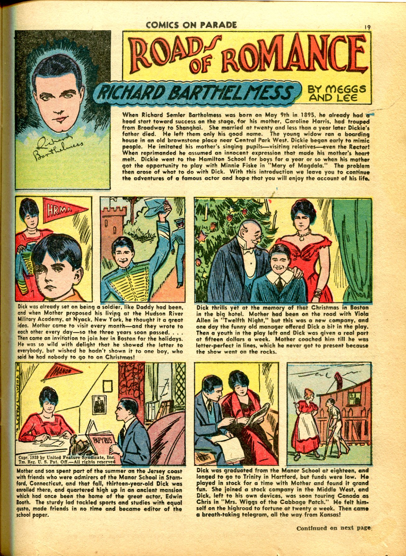 Read online Comics on Parade comic -  Issue #15 - 21