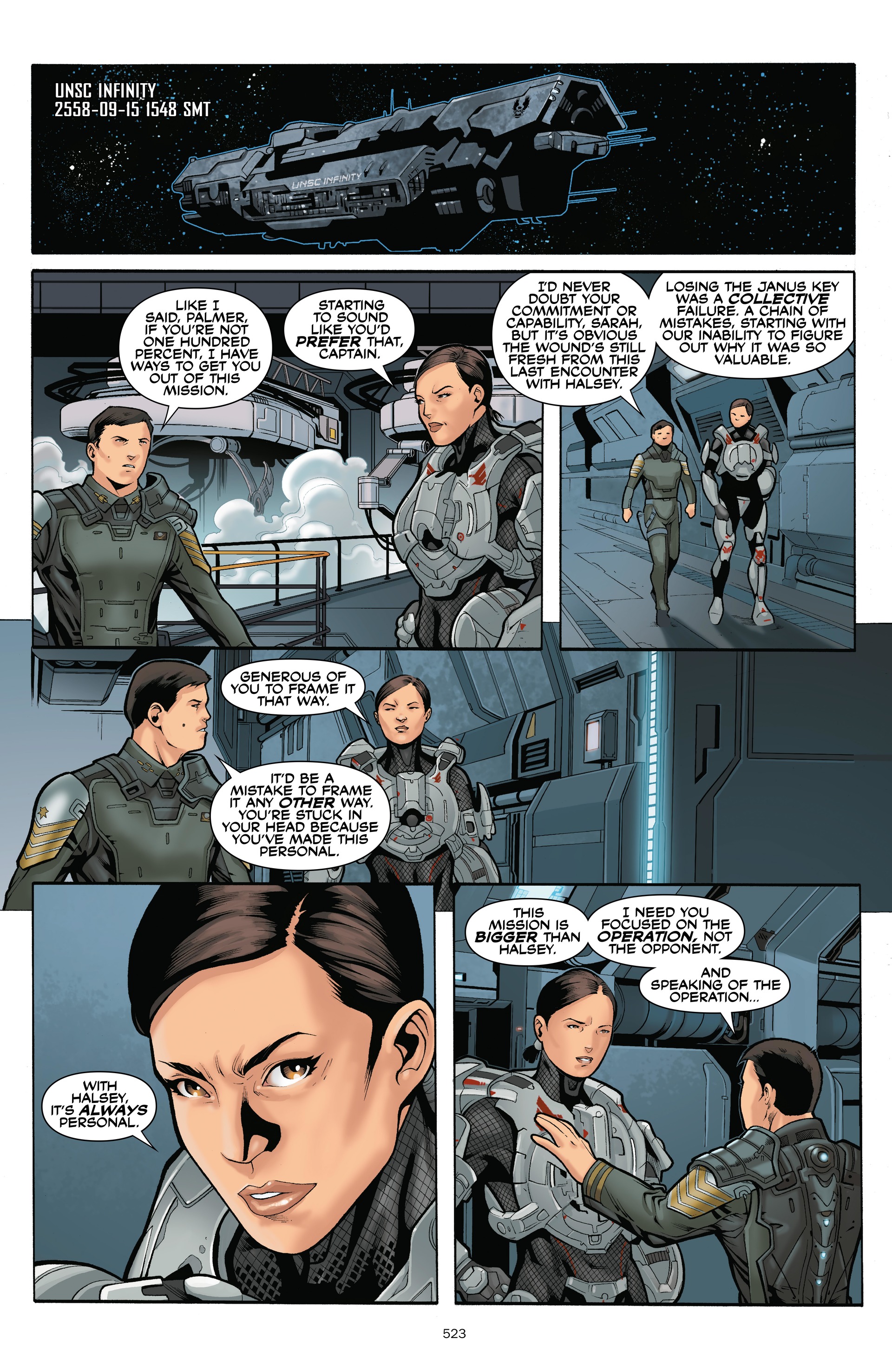 Read online Halo: Initiation and Escalation comic -  Issue # TPB (Part 6) - 17