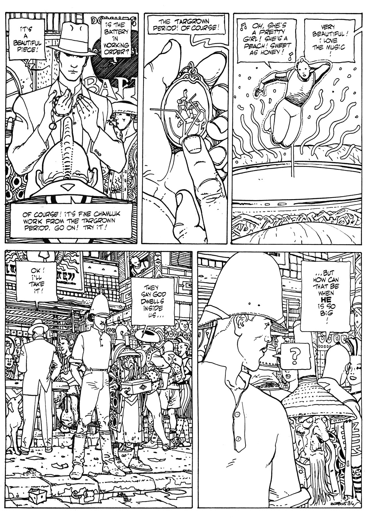 Read online Moebius Comics comic -  Issue #1 - 7