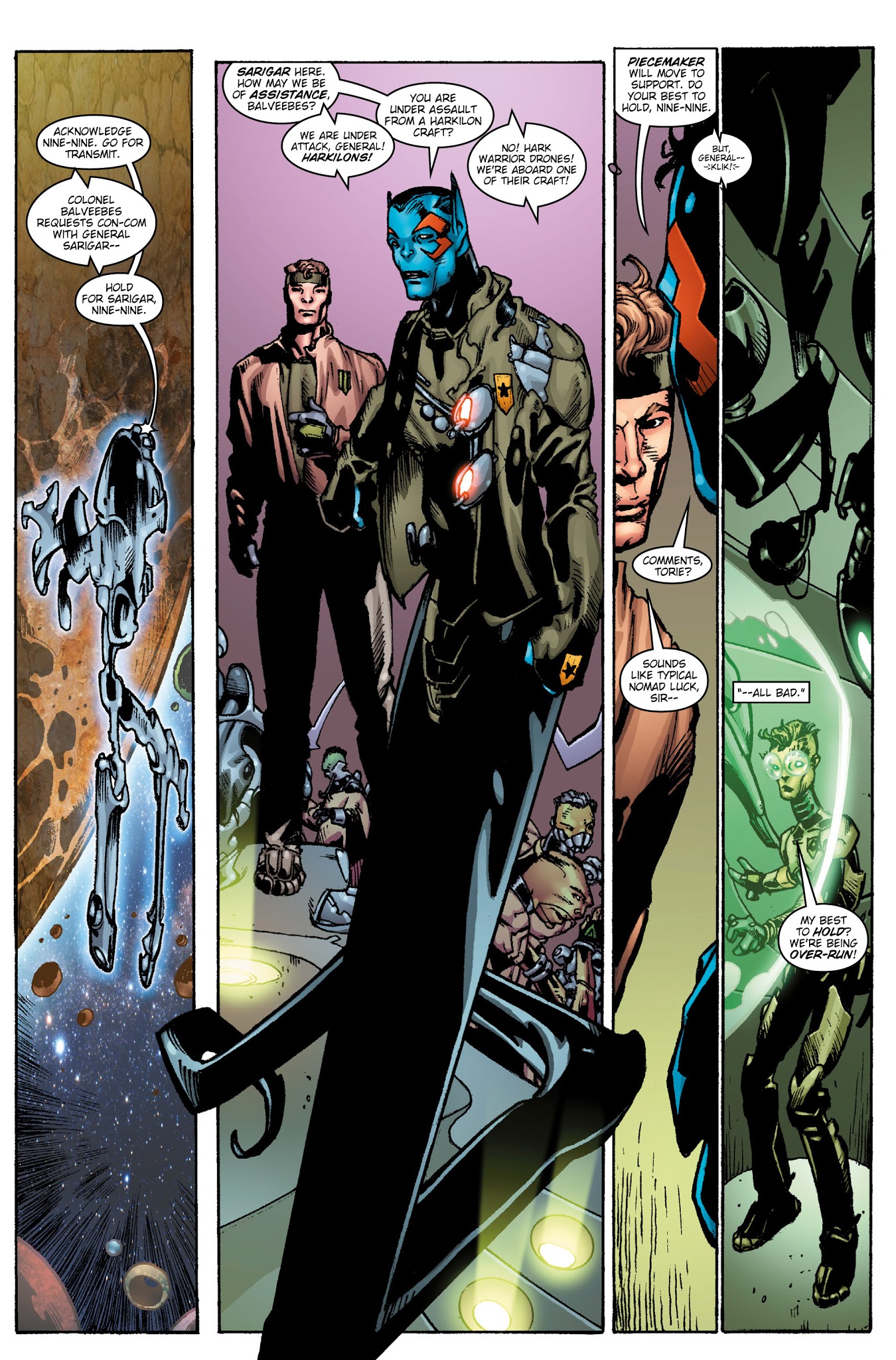 Read online Alien Legion: Uncivil War comic -  Issue # TPB - 19