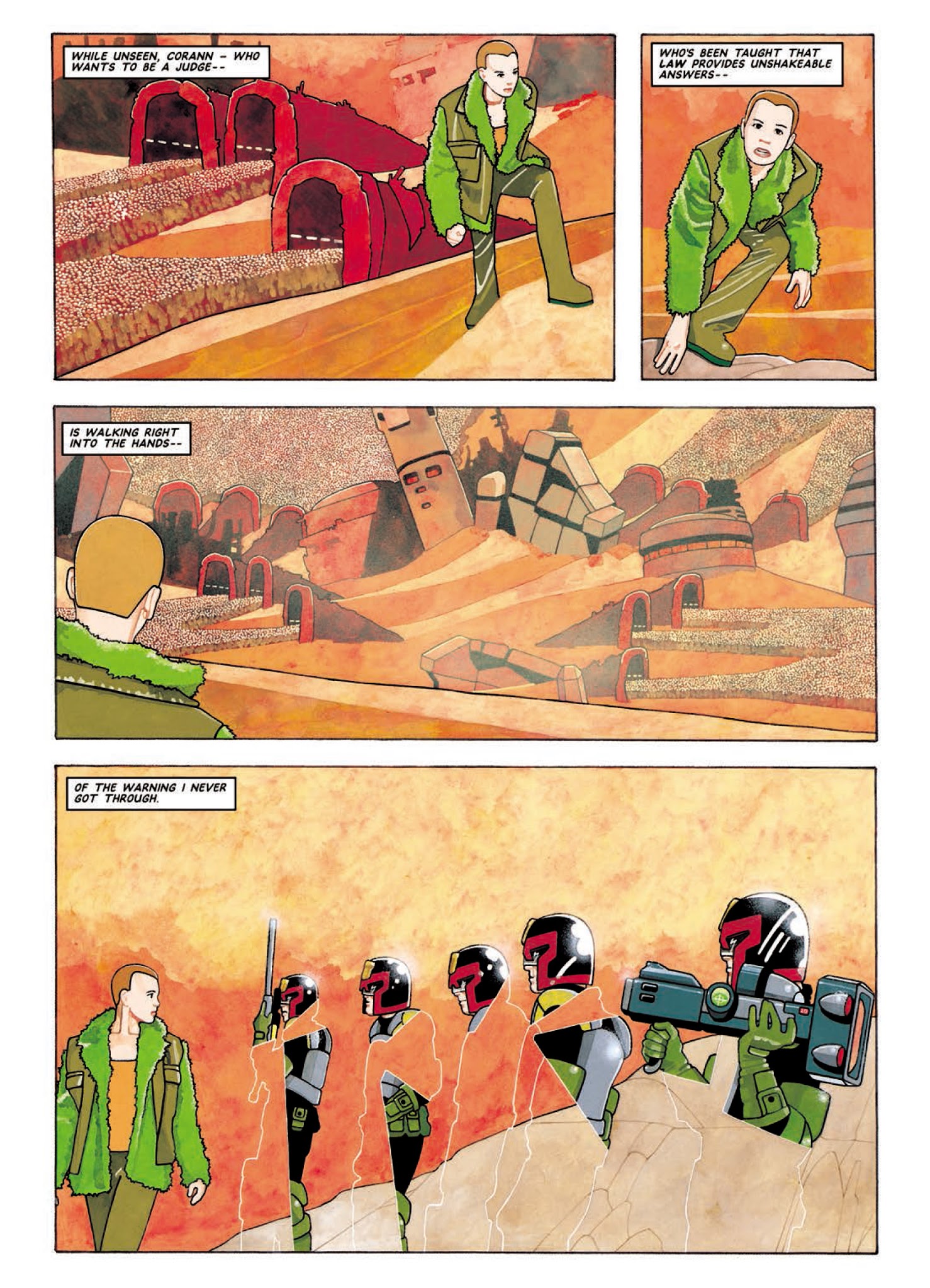 Read online Judge Anderson: The Psi Files comic -  Issue # TPB 3 - 207