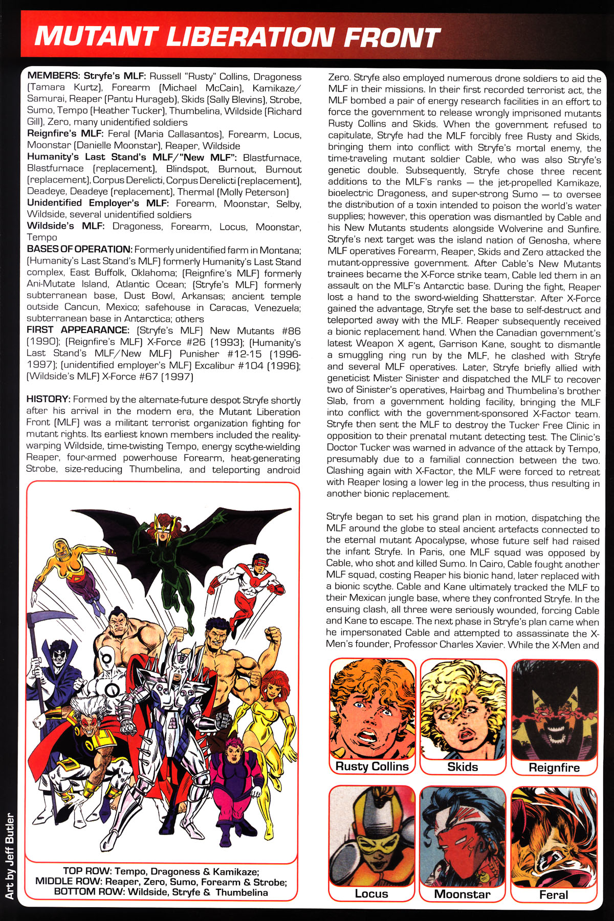 Read online Marvel Legacy:  The 1990's Handbook comic -  Issue # Full - 36