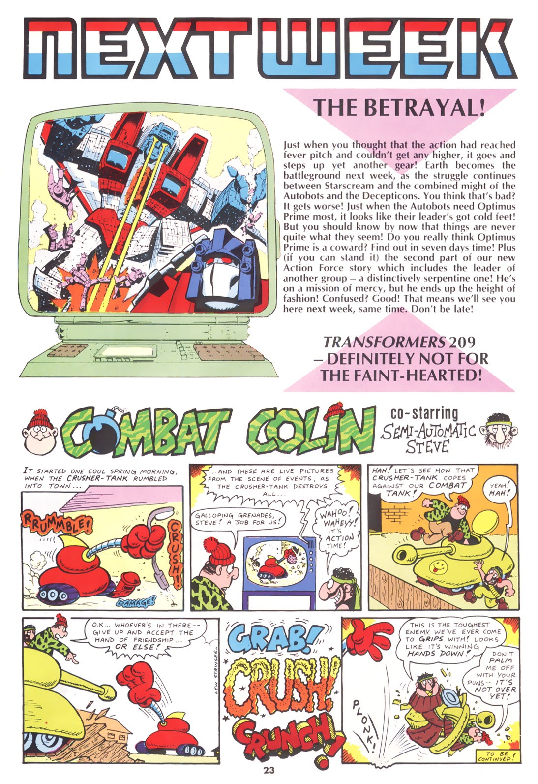Read online The Transformers (UK) comic -  Issue #208 - 17