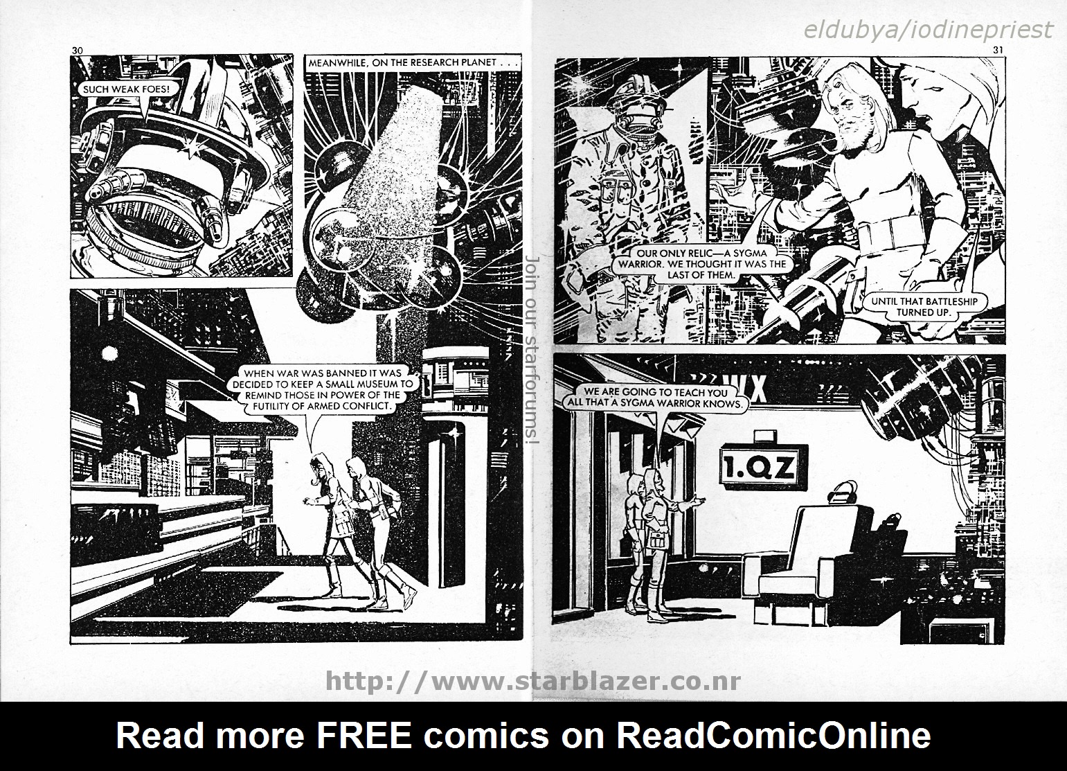 Read online Starblazer comic -  Issue #156 - 17