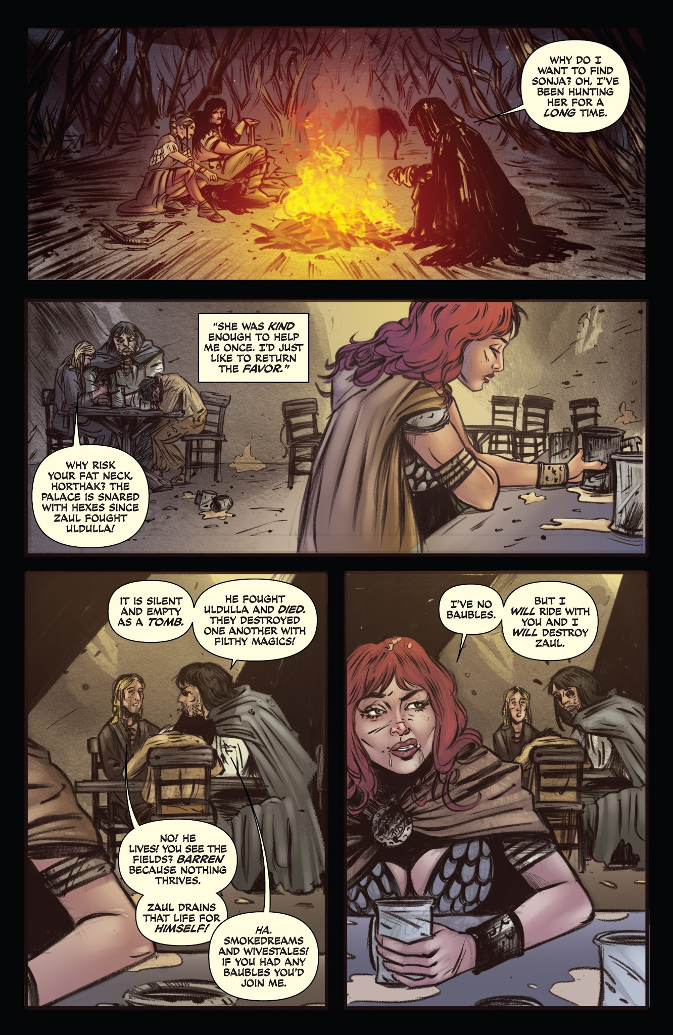 Read online Legends of Red Sonja comic -  Issue # TPB - 53