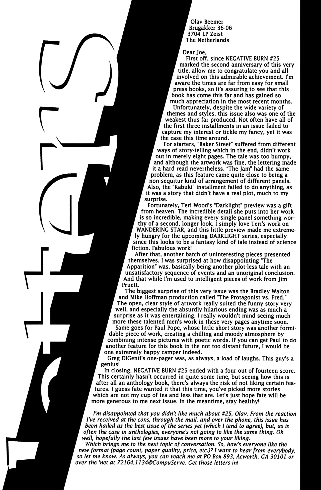 Read online Negative Burn comic -  Issue #29 - 66