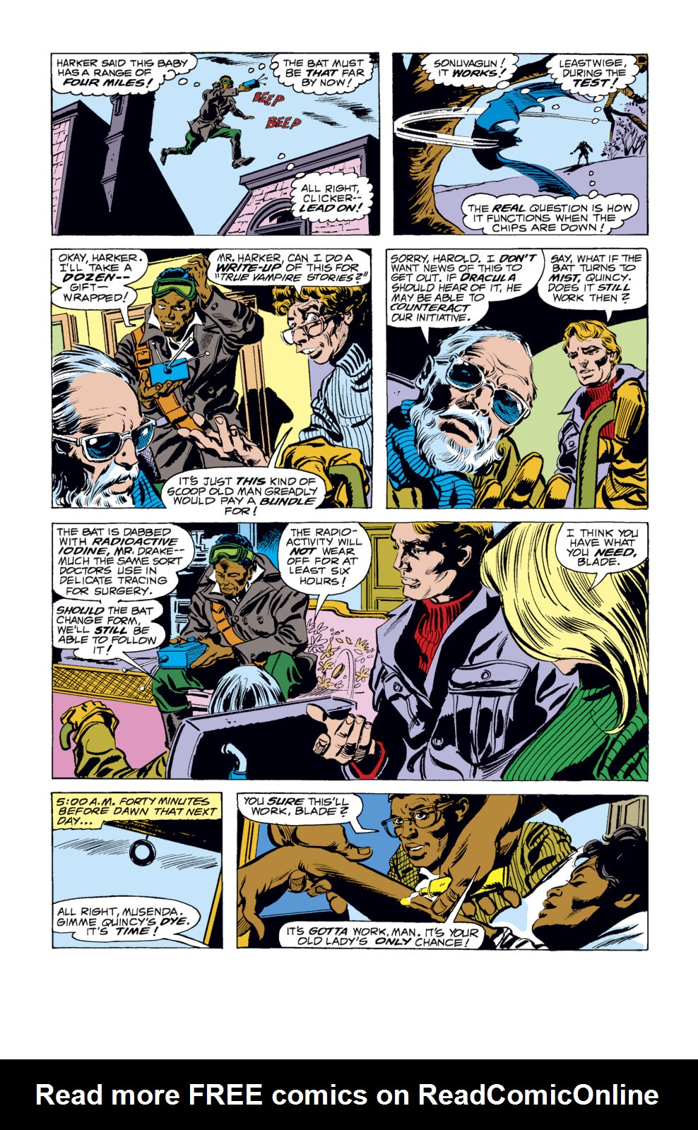 Read online Tomb of Dracula (1972) comic -  Issue #58 - 9