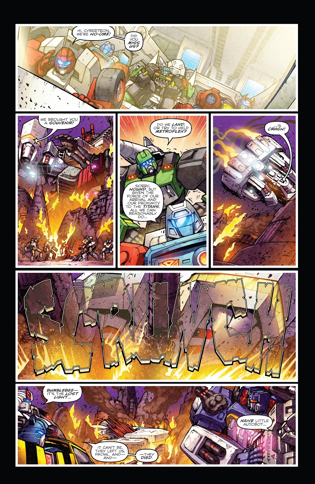 The Transformers: Dark Cybertron Finale issue Full - Page 57