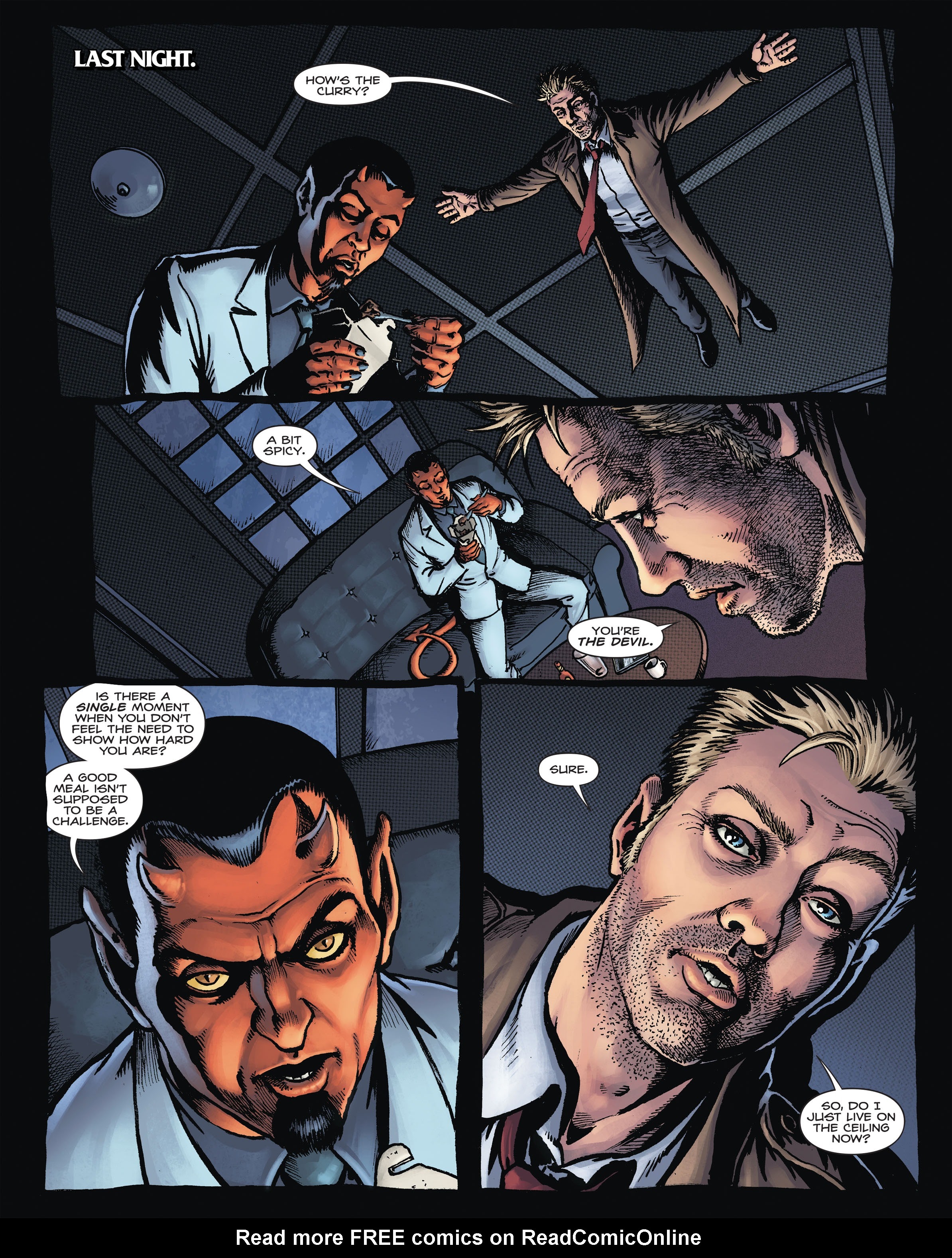 Read online Hellblazer: Rise and Fall comic -  Issue #2 - 5