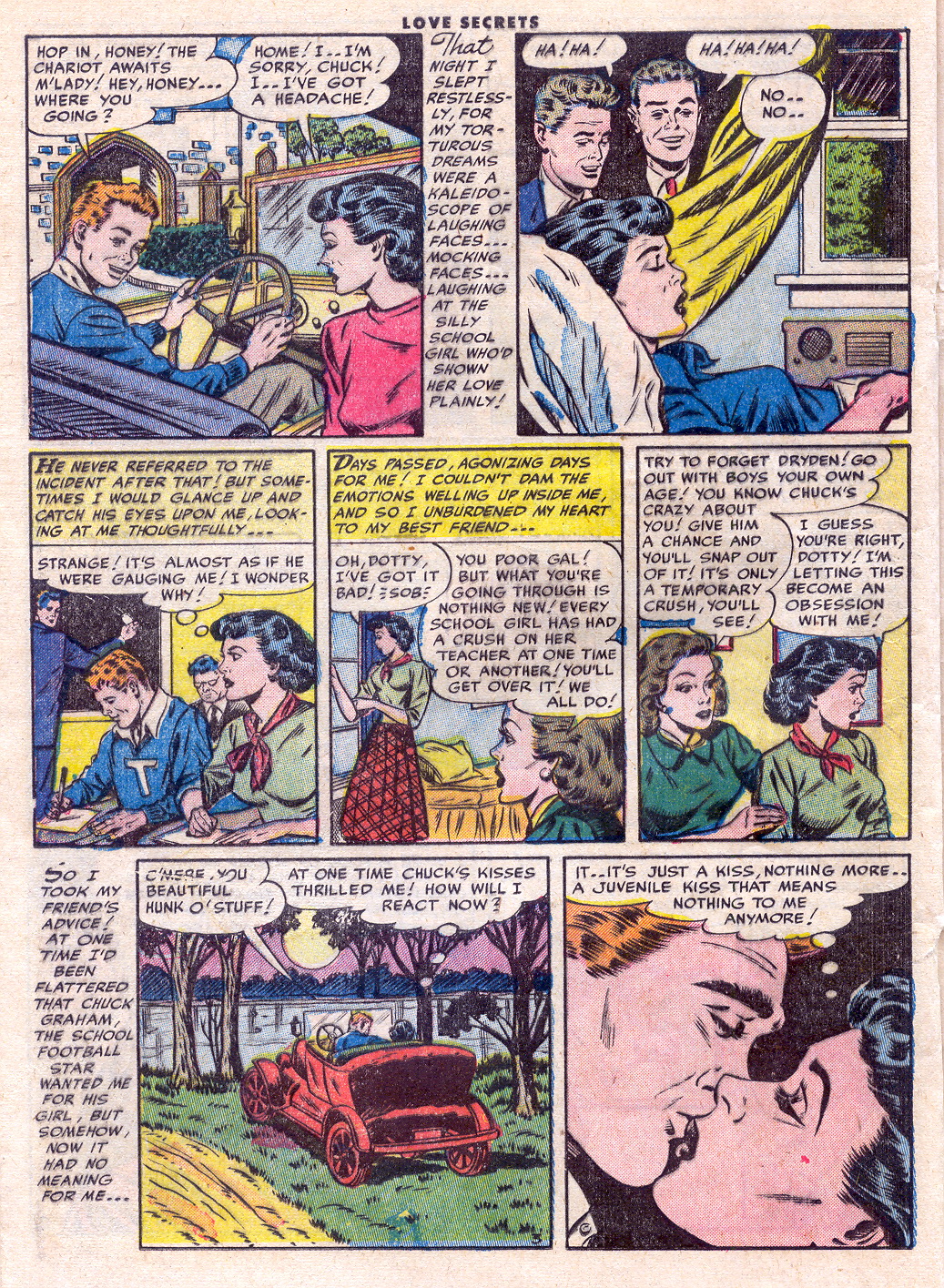 Read online Love Secrets (1953) comic -  Issue #35 - 20