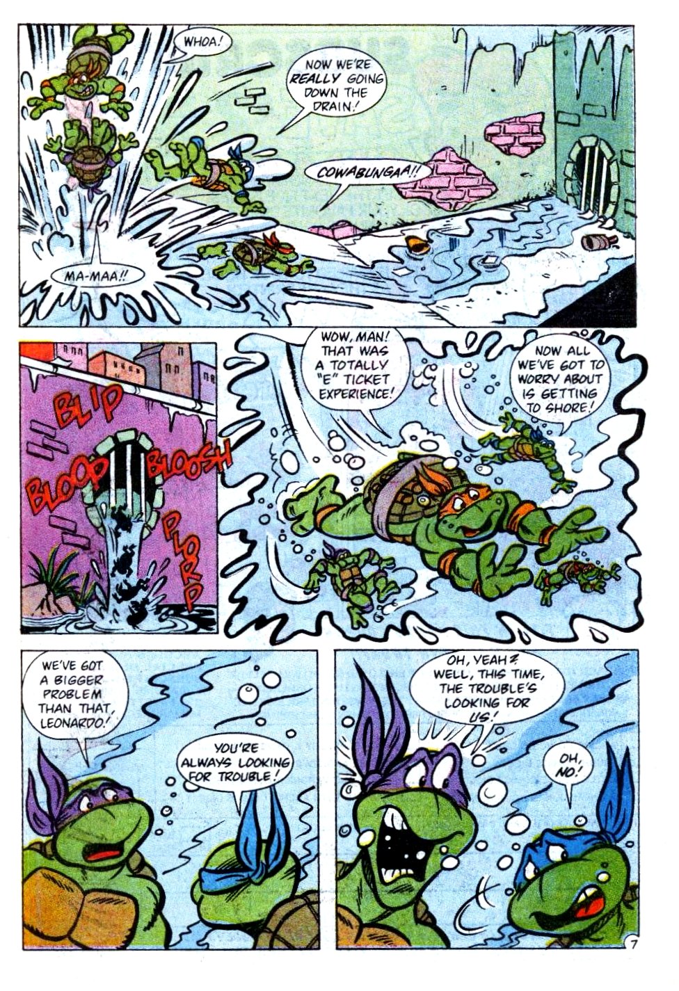 Read online Teenage Mutant Ninja Turtles Adventures (1989) comic -  Issue #4 - 8