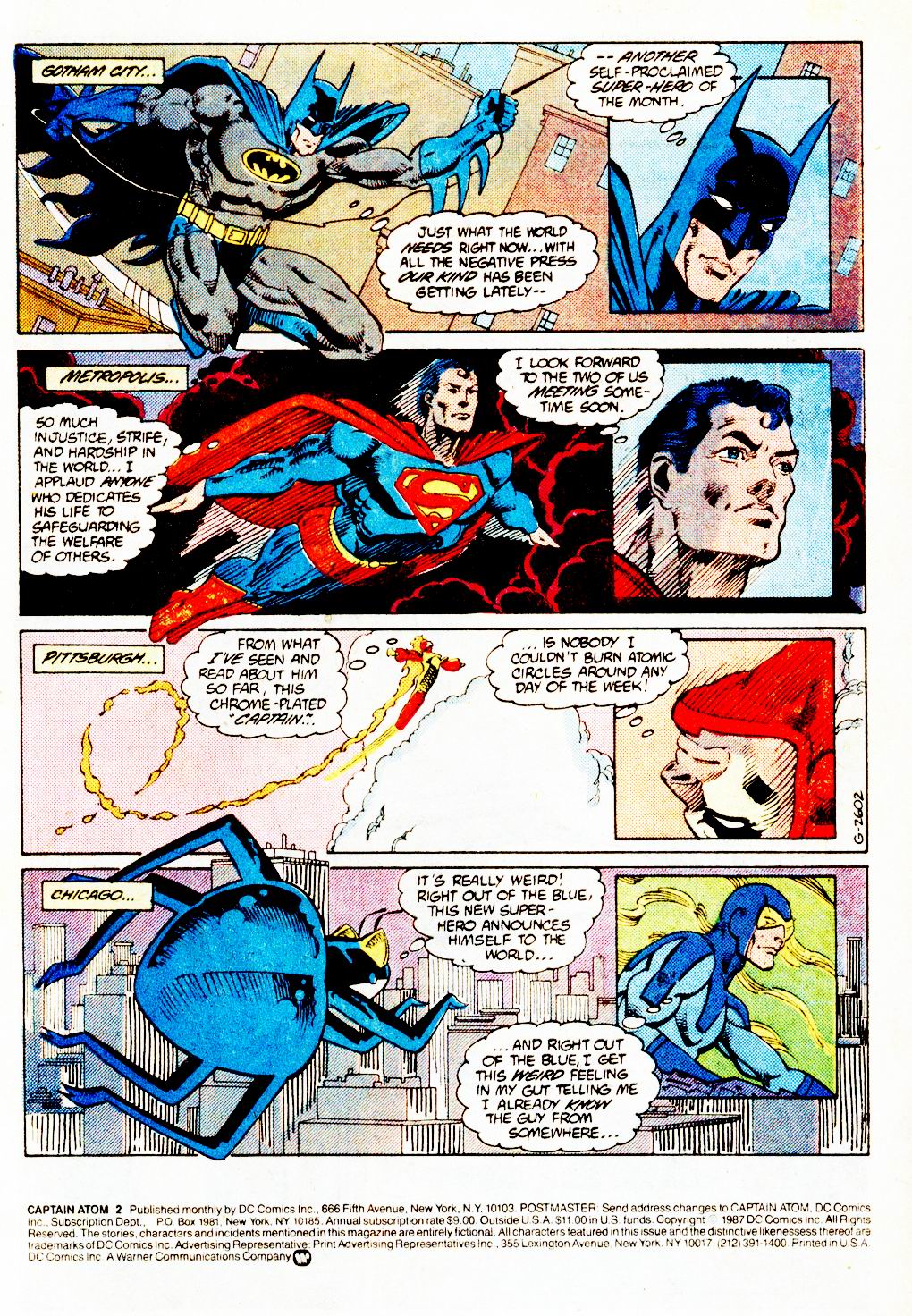 Read online Captain Atom (1987) comic -  Issue #2 - 2