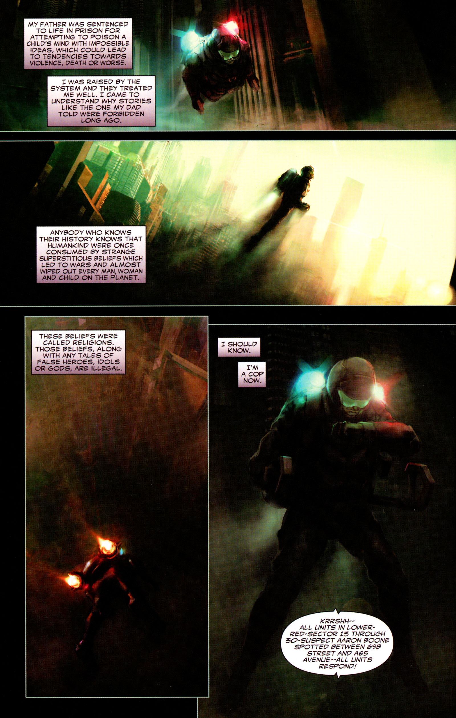 Read online City of Dust comic -  Issue #1 - 9