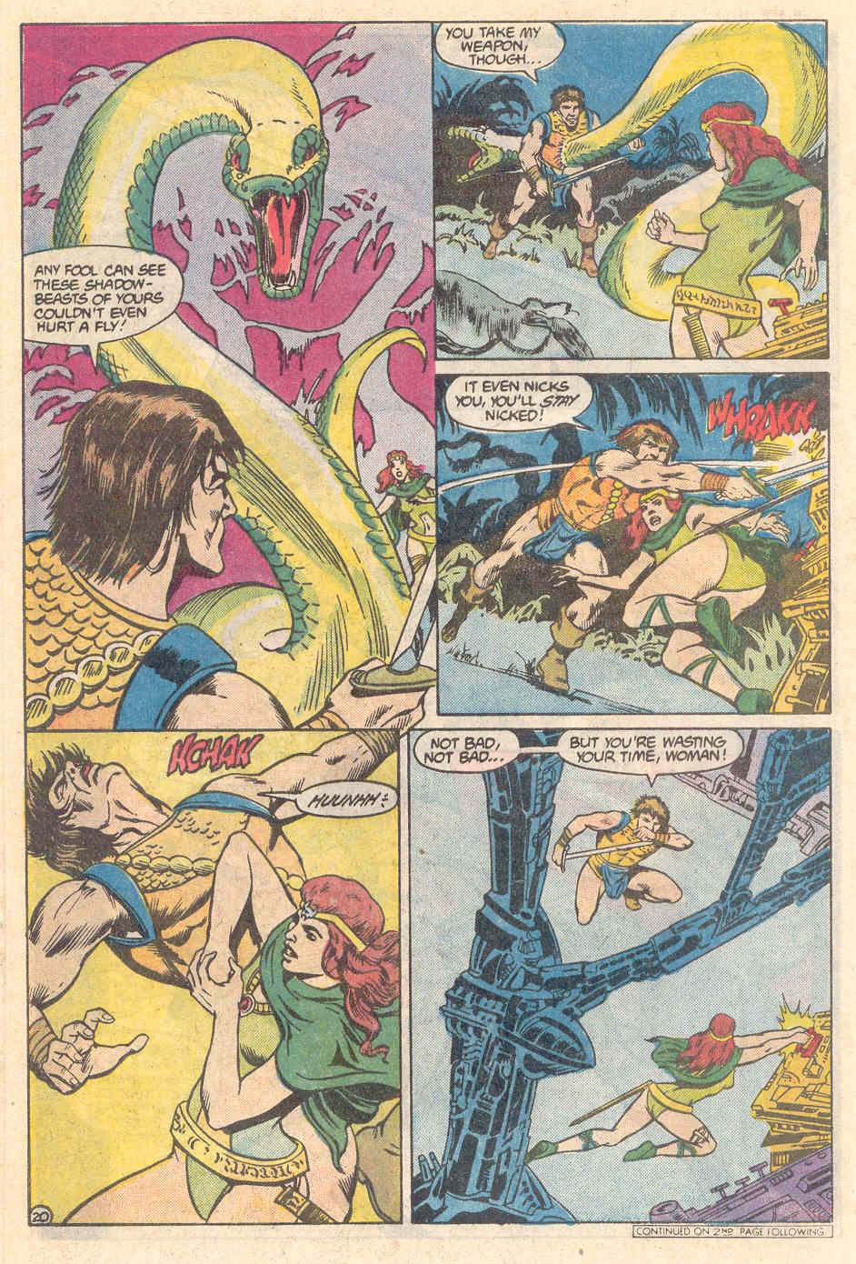 Read online Warlord (1976) comic -  Issue #117 - 20