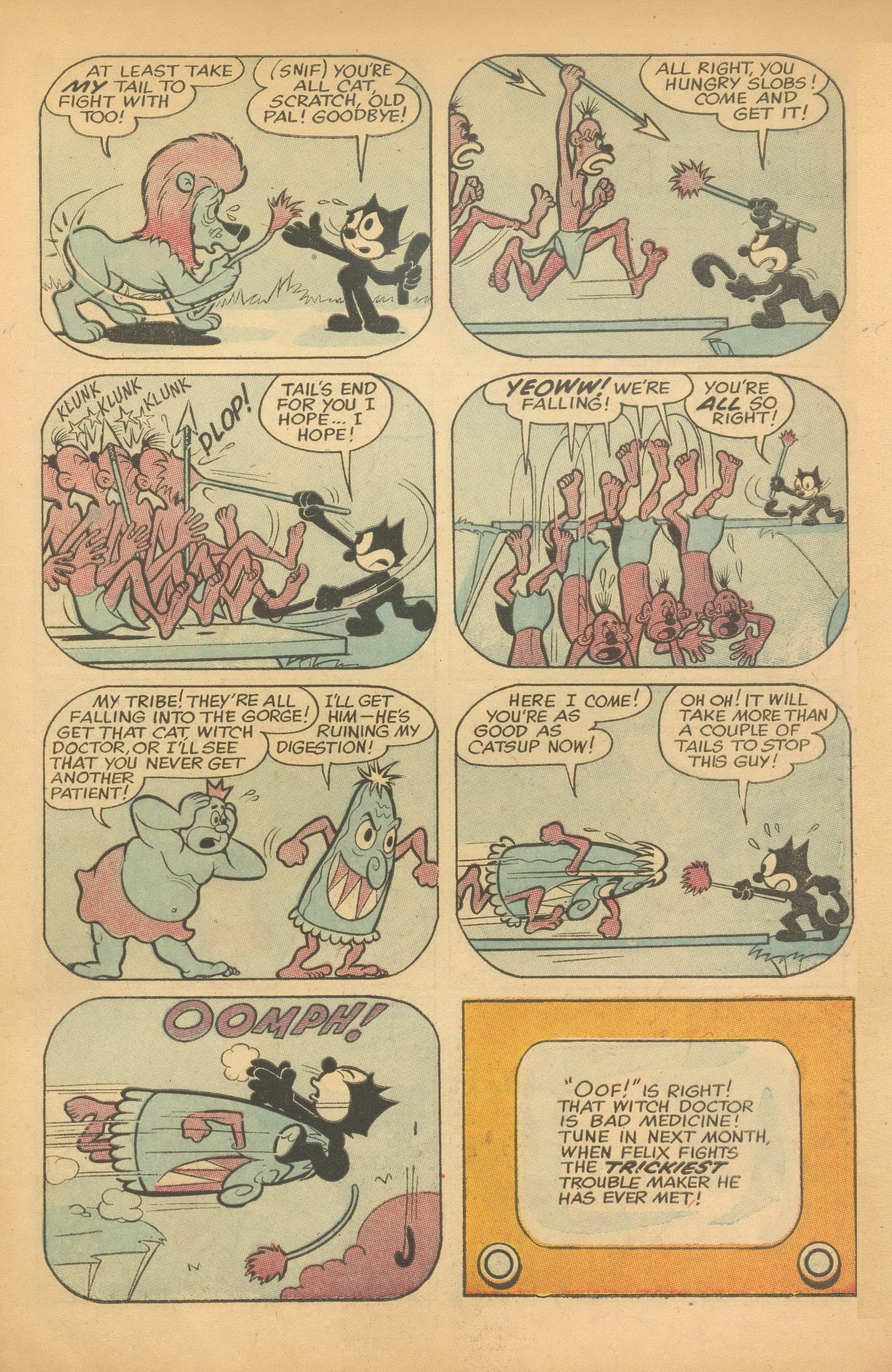 Read online Felix the Cat (1955) comic -  Issue #89 - 29