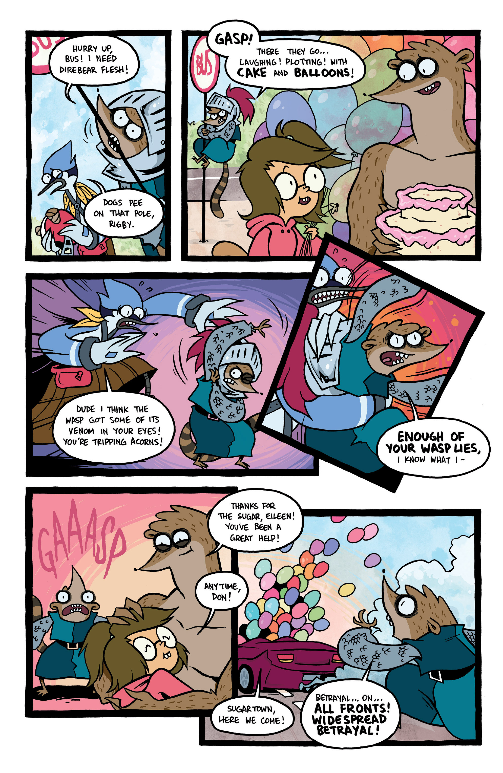 Read online Regular Show comic -  Issue #4 - 22