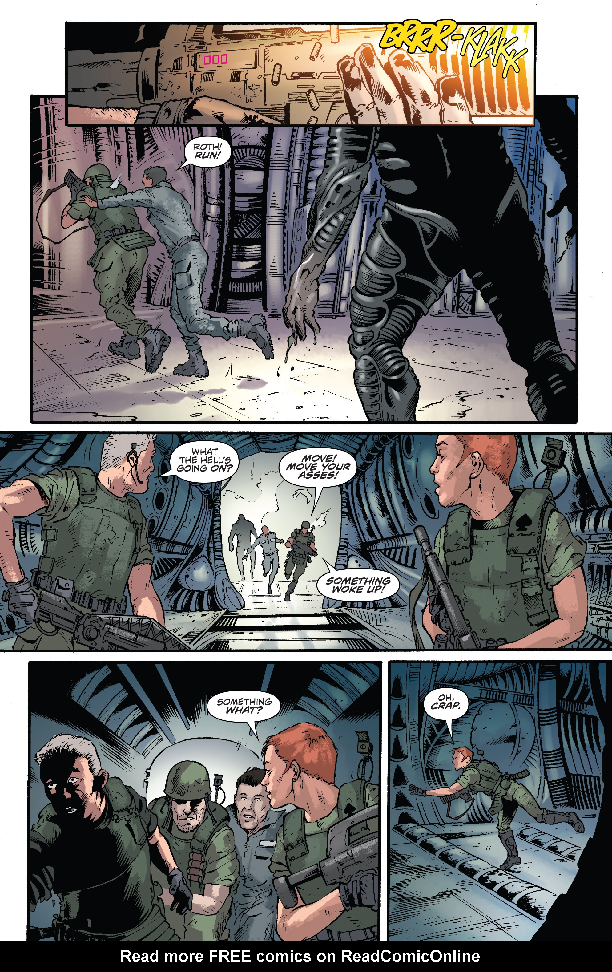 Read online Prometheus: Life and Death comic -  Issue #1 - 16