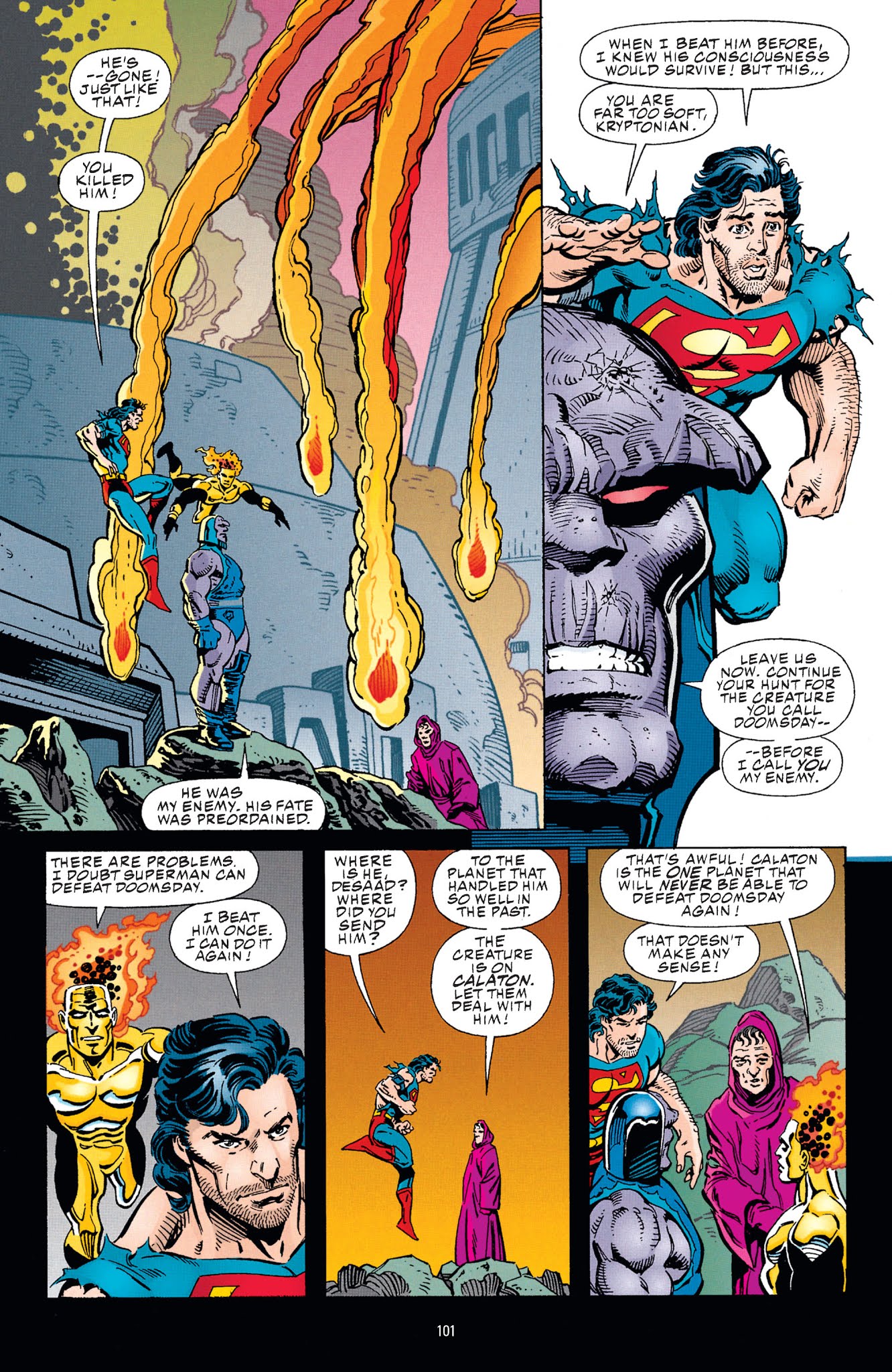 Read online Superman: Doomsday comic -  Issue # TPB - 92