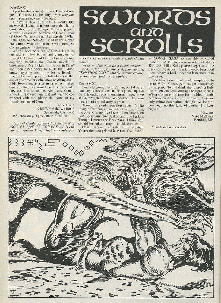 Read online The Savage Sword Of Conan comic -  Issue #141 - 4