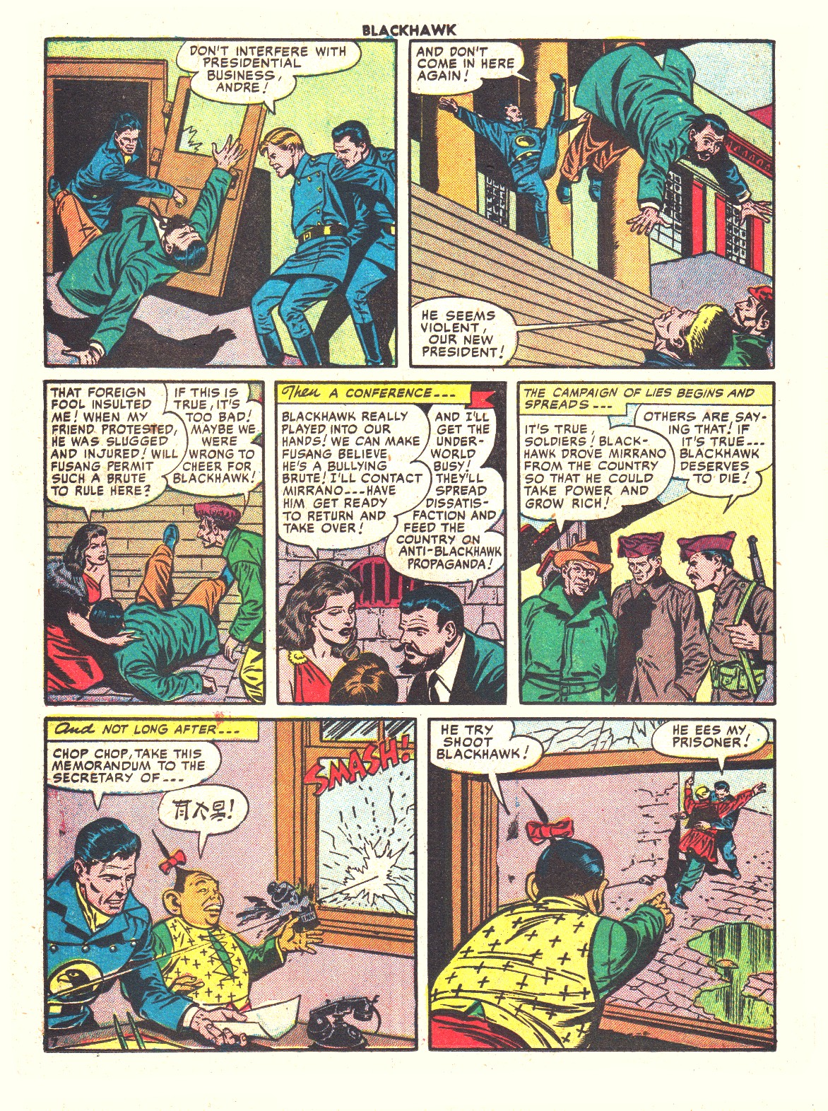 Read online Blackhawk (1957) comic -  Issue #43 - 22
