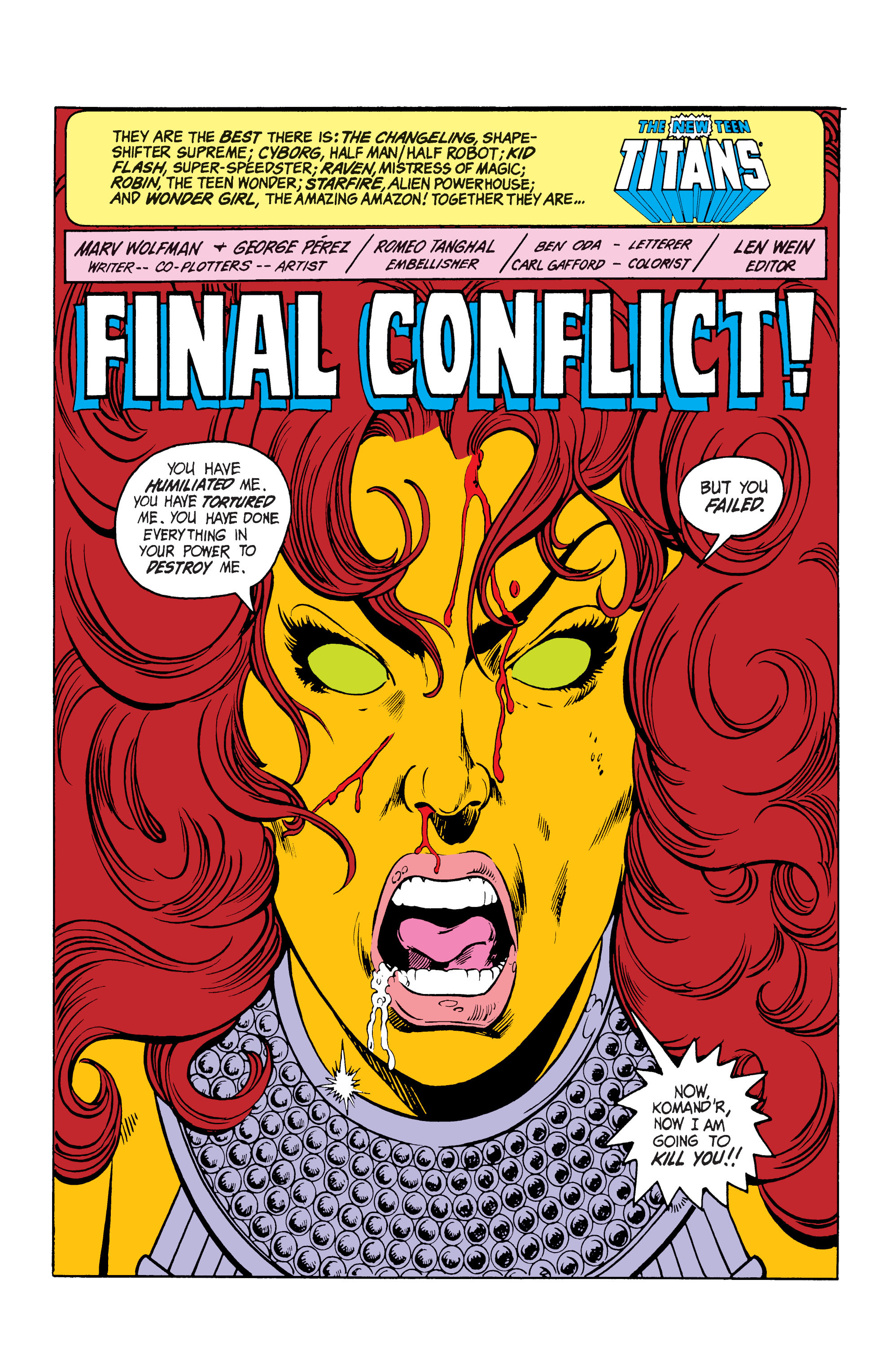 Read online The New Teen Titans (1980) comic -  Issue # _Annual 1 - 2