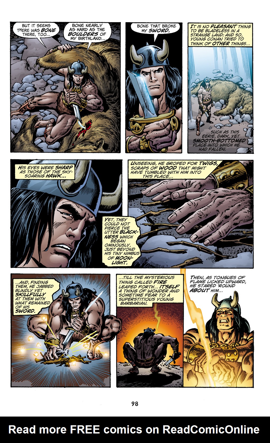 Read online The Chronicles of Conan comic -  Issue # TPB 5 (Part 1) - 94