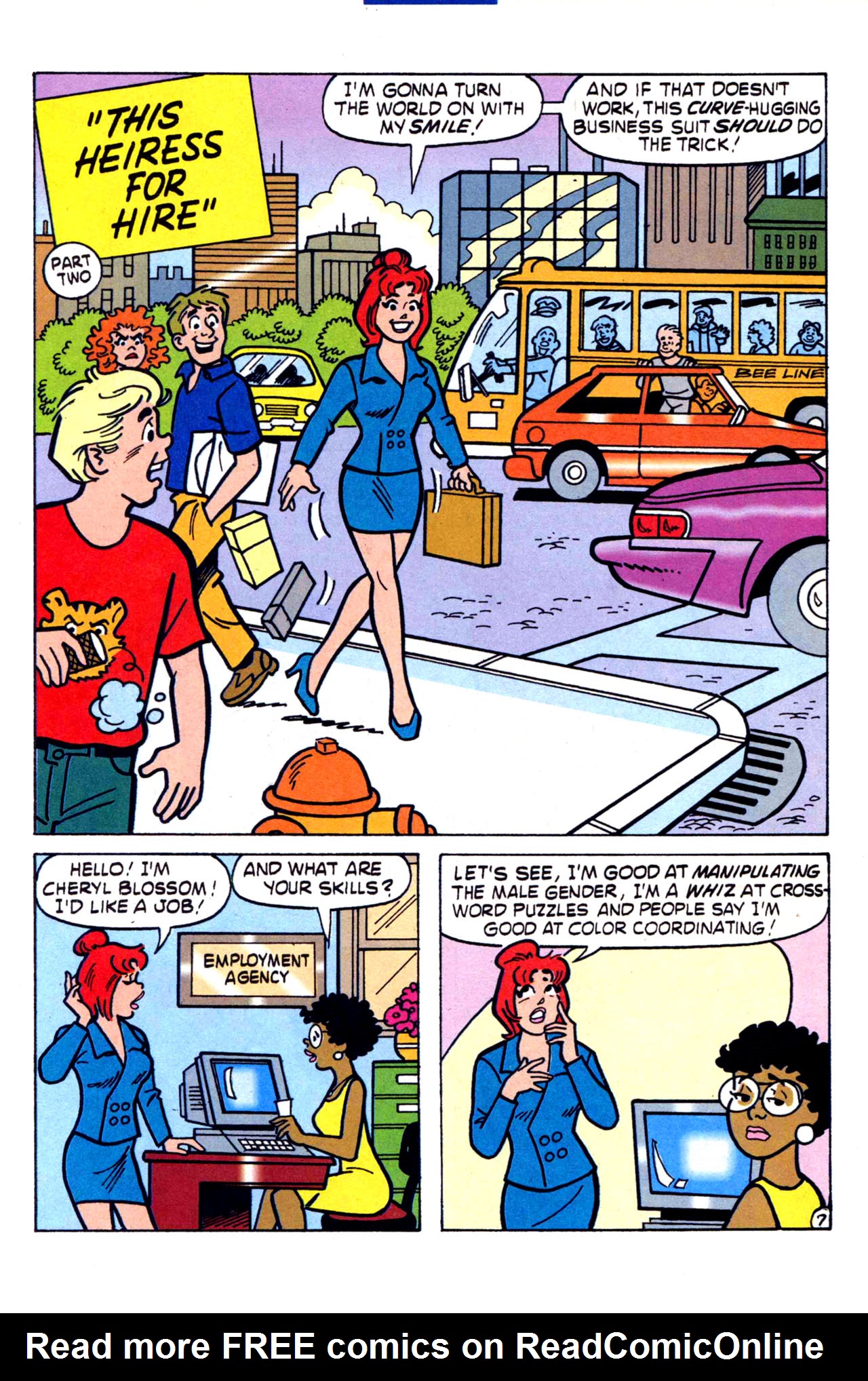 Read online Cheryl Blossom (1996) comic -  Issue #1 - 11