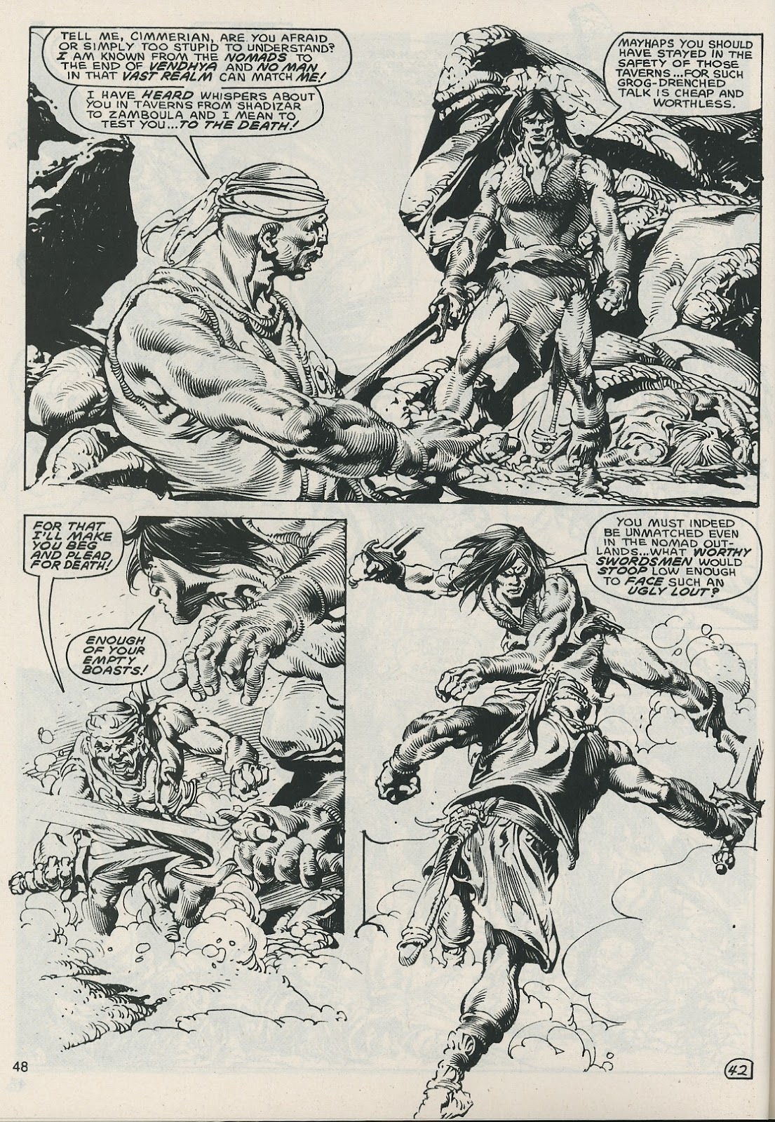 The Savage Sword Of Conan issue 121 - Page 48