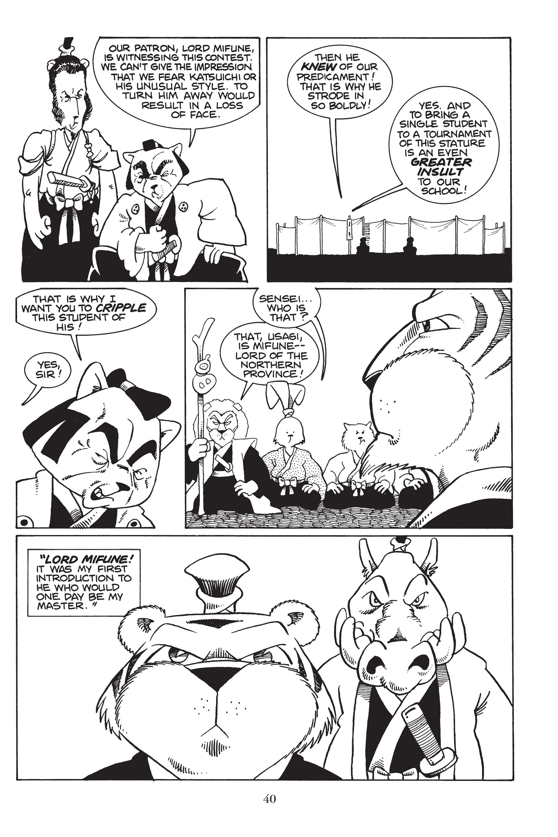 Read online Usagi Yojimbo (1987) comic -  Issue # _TPB 2 - 42
