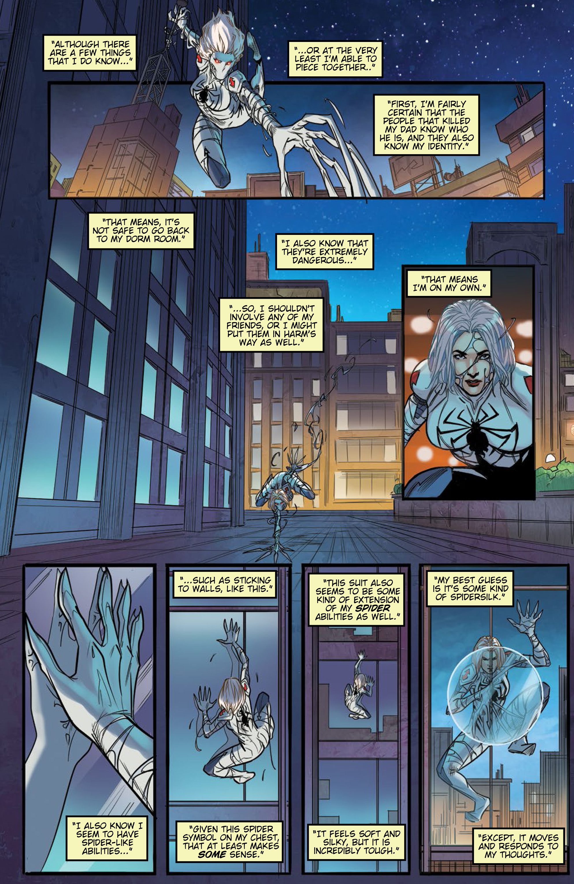 Read online White Widow comic -  Issue #1 - 33