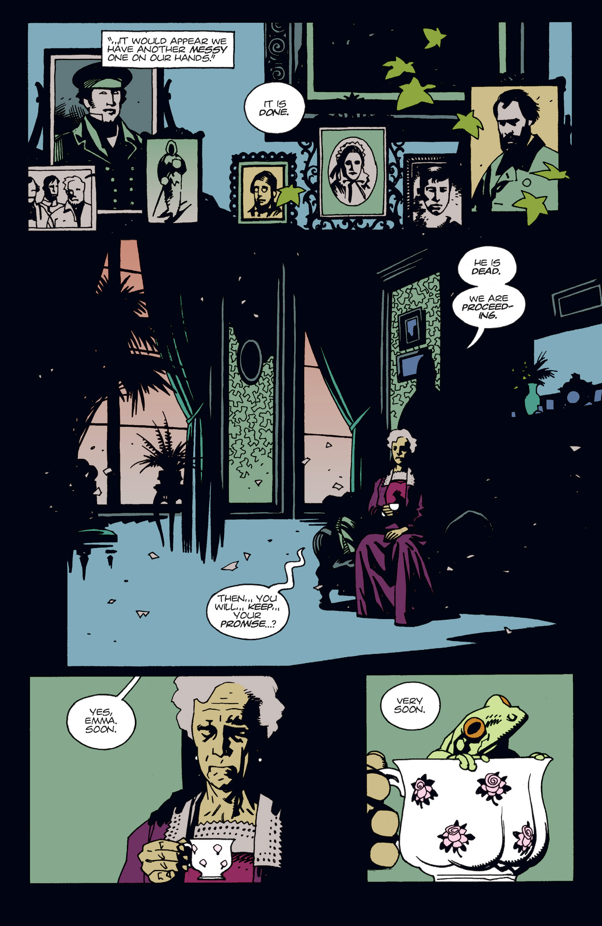 Read online Hellboy comic -  Issue #1 - 32