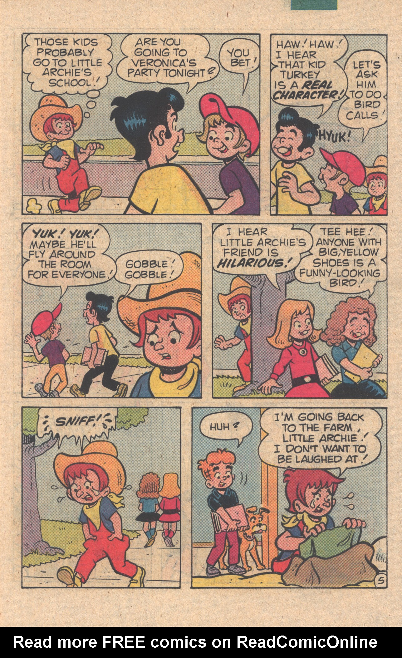 Read online The Adventures of Little Archie comic -  Issue #176 - 7