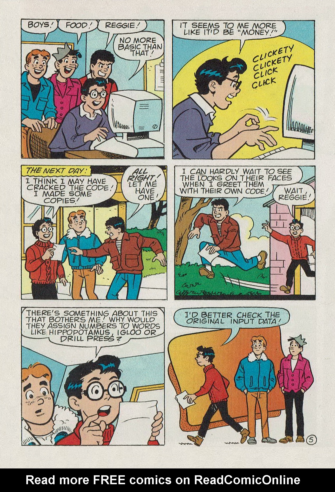Read online Archie's Pals 'n' Gals Double Digest Magazine comic -  Issue #101 - 149