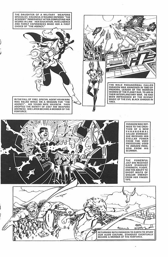Read online Femforce: Timelines comic -  Issue #0 - 9