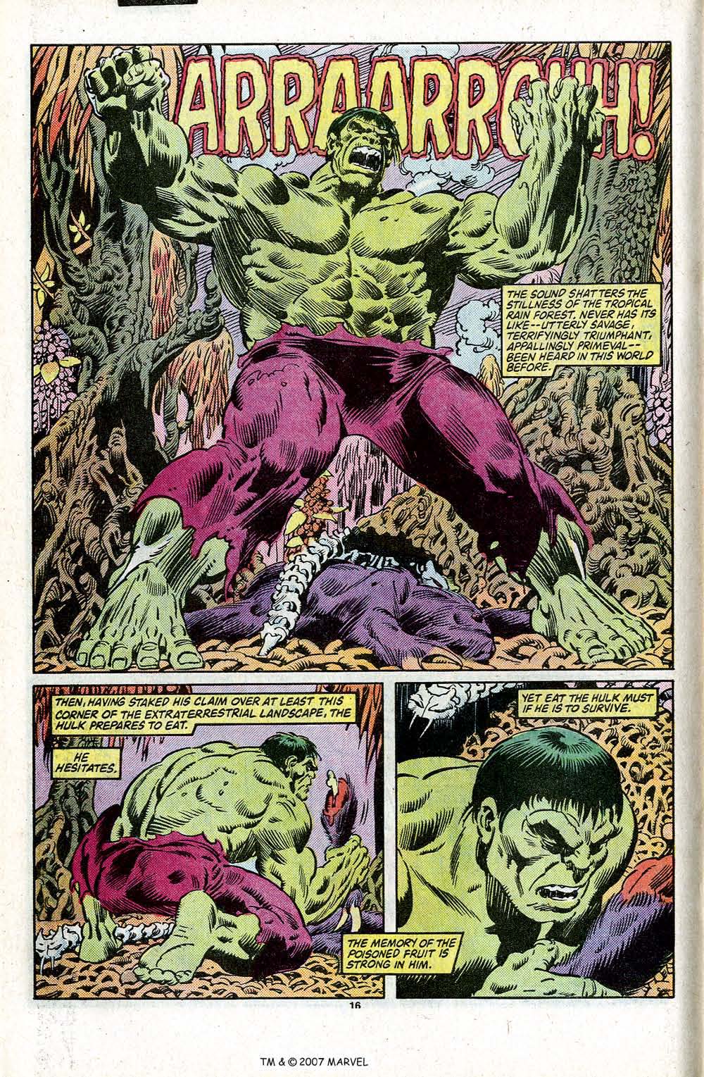 Read online The Incredible Hulk (1968) comic -  Issue # _Annual 1984 - 22