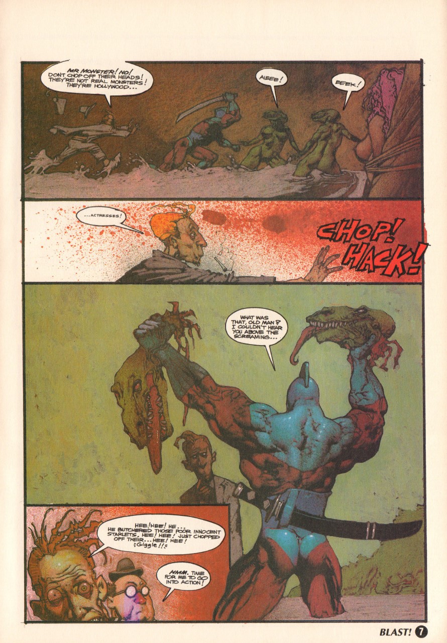 Read online Blast (1991) comic -  Issue #1 - 9