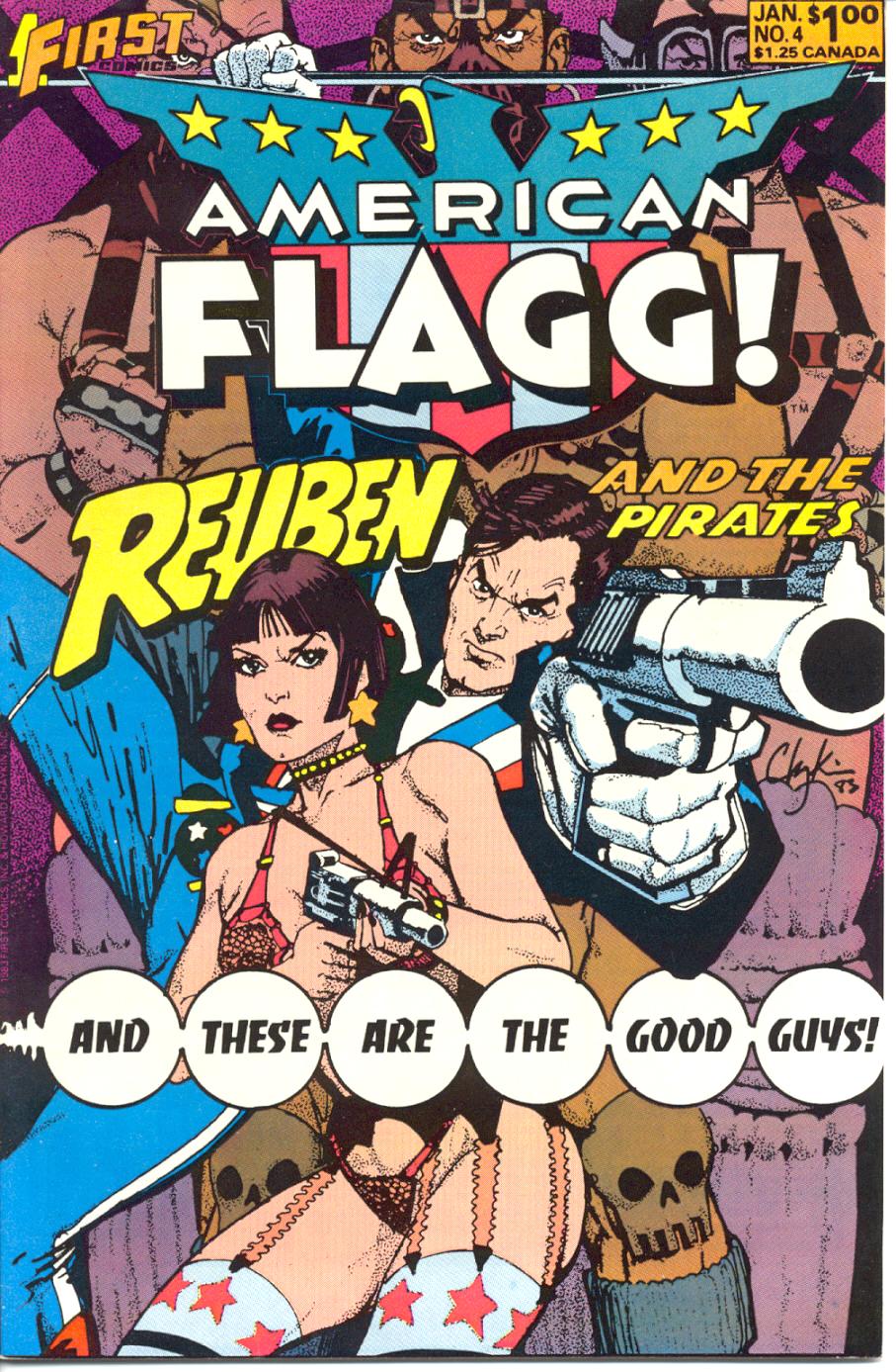 Read online American Flagg! comic -  Issue #4 - 1