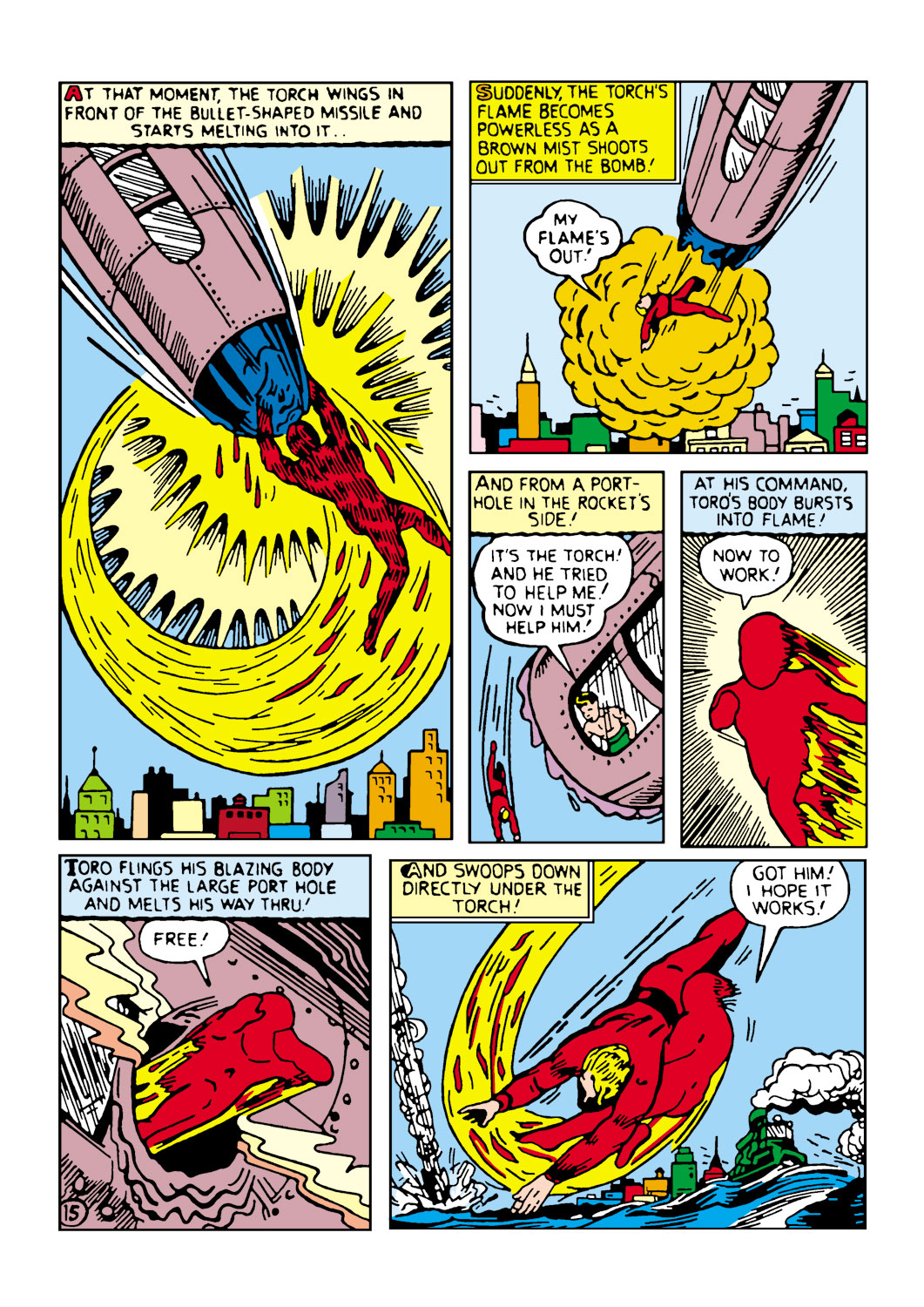 Read online The Human Torch (1940) comic -  Issue #3 - 39