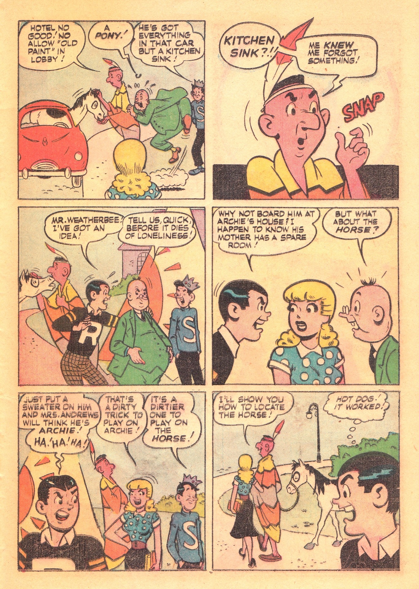 Read online Archie's Rival Reggie comic -  Issue #6 - 23