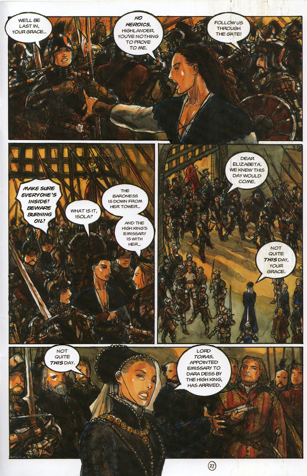Read online Artesia Besieged comic -  Issue #3 - 29