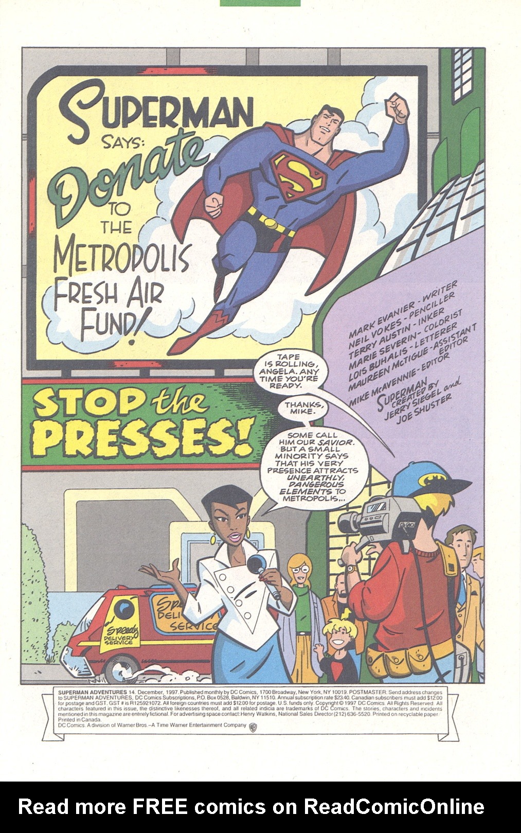 Read online Superman Adventures comic -  Issue #14 - 2