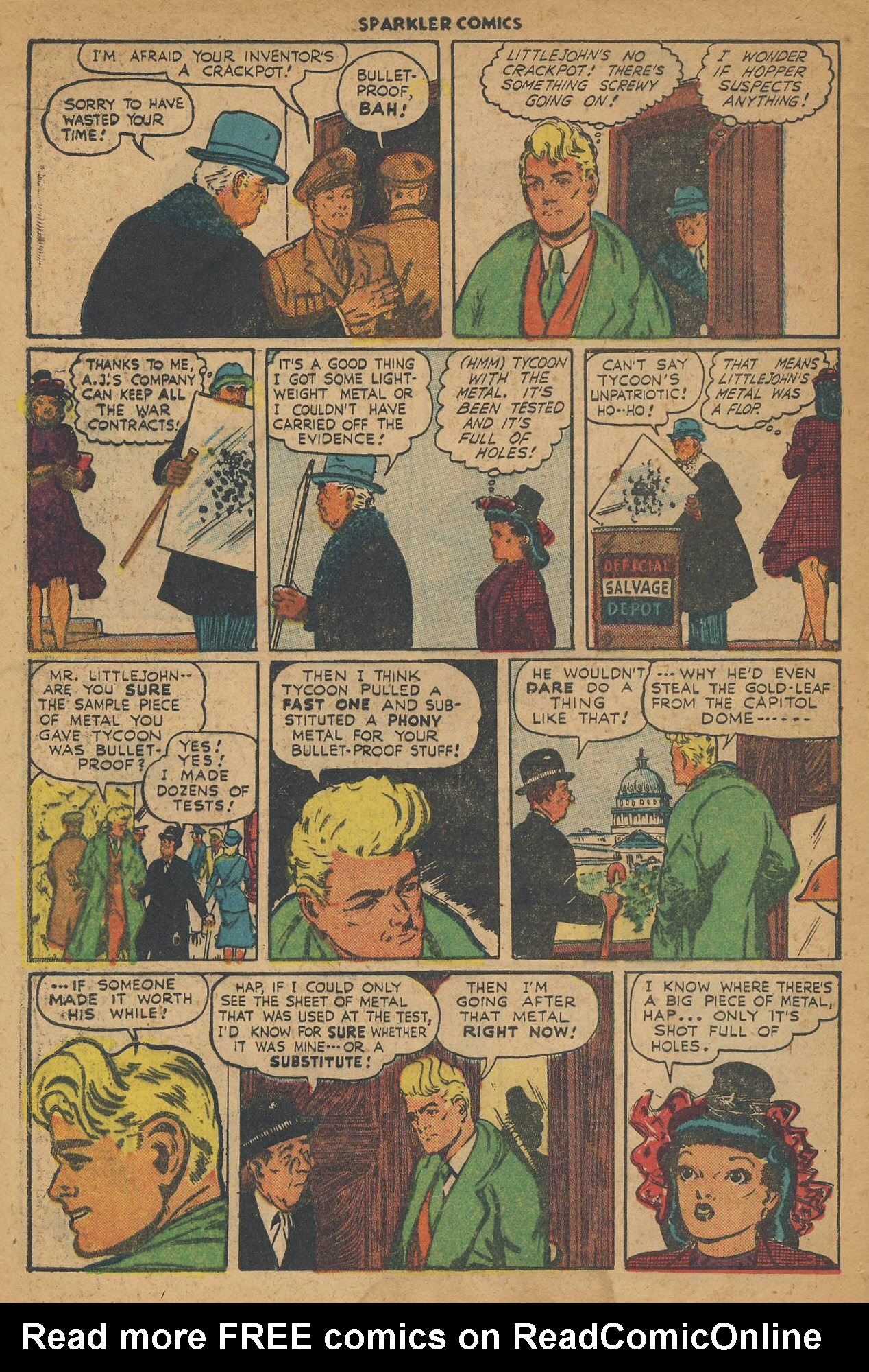 Read online Sparkler Comics comic -  Issue #46 - 32