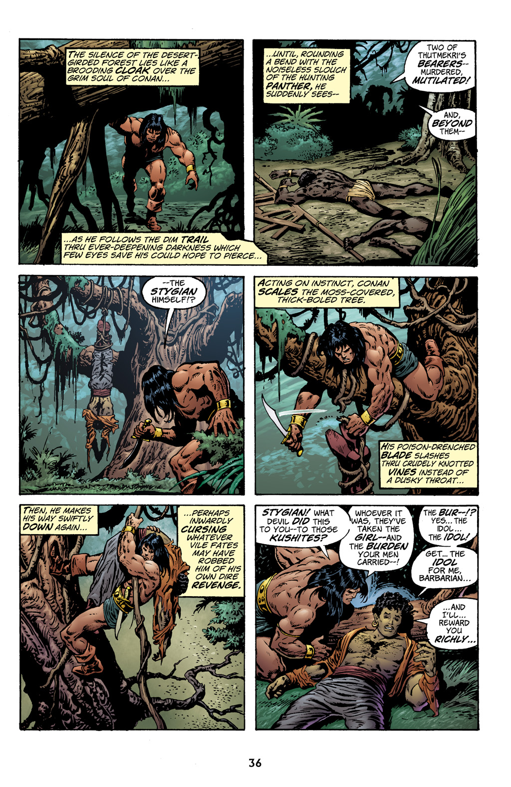 Read online The Chronicles of Conan comic -  Issue # TPB 5 (Part 1) - 35
