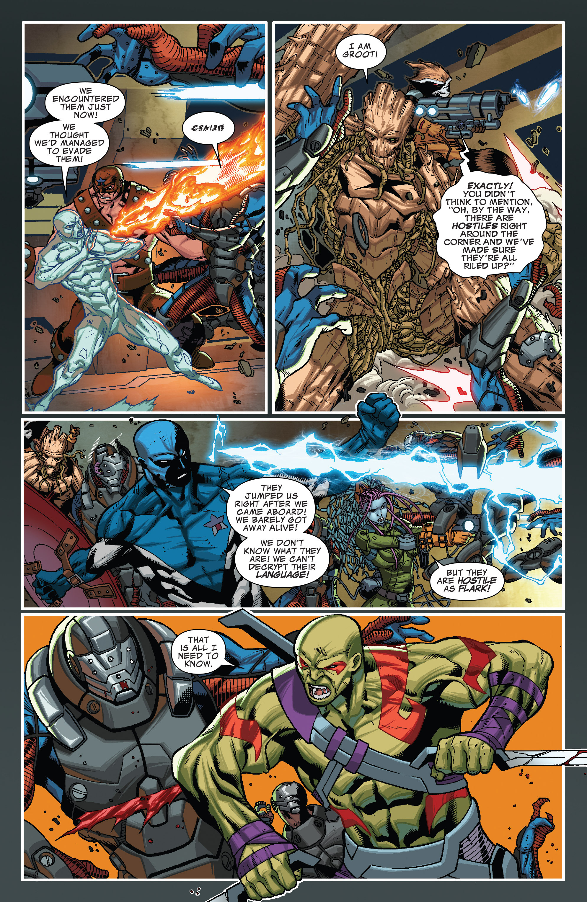 Read online Guardians of Infinity comic -  Issue #1 - 12