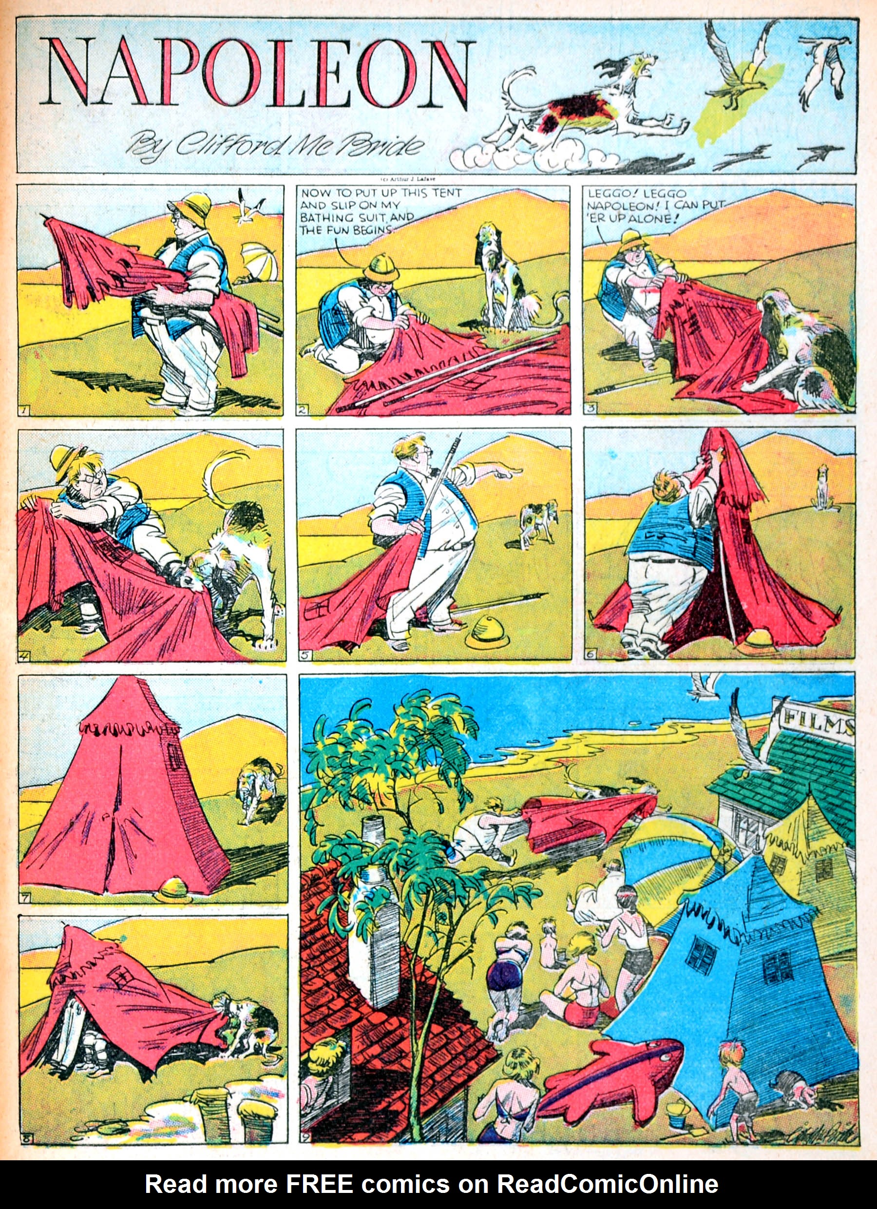 Read online Famous Funnies comic -  Issue #13 - 64