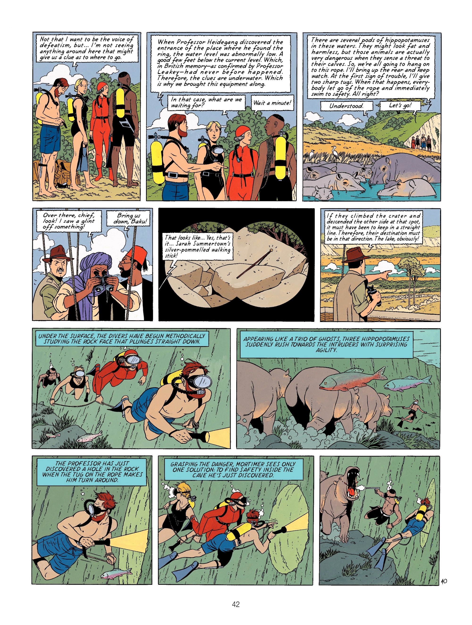Read online Blake & Mortimer comic -  Issue #11 - 42