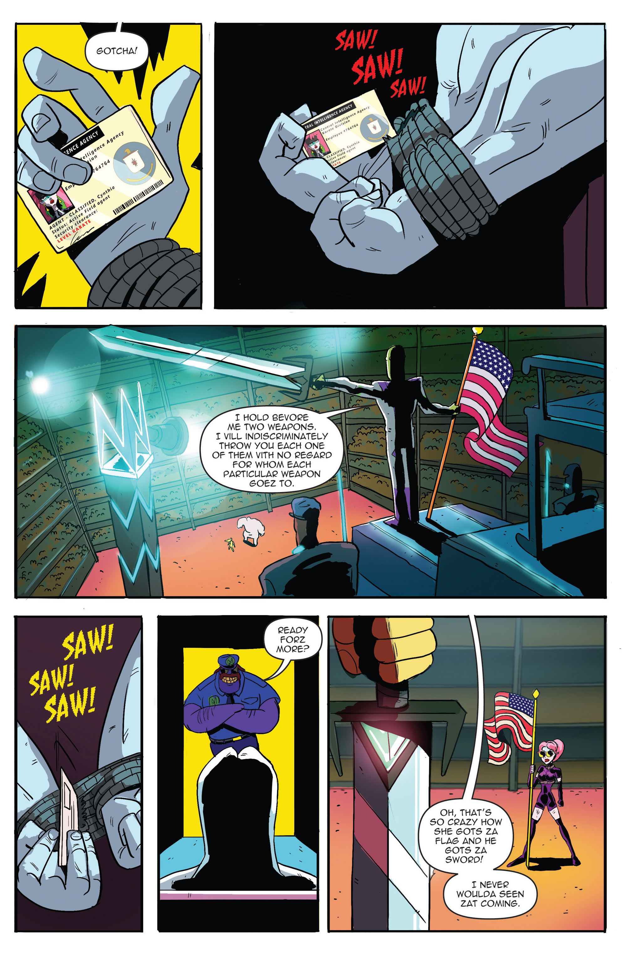 Read online AmeriKarate comic -  Issue #3 - 18