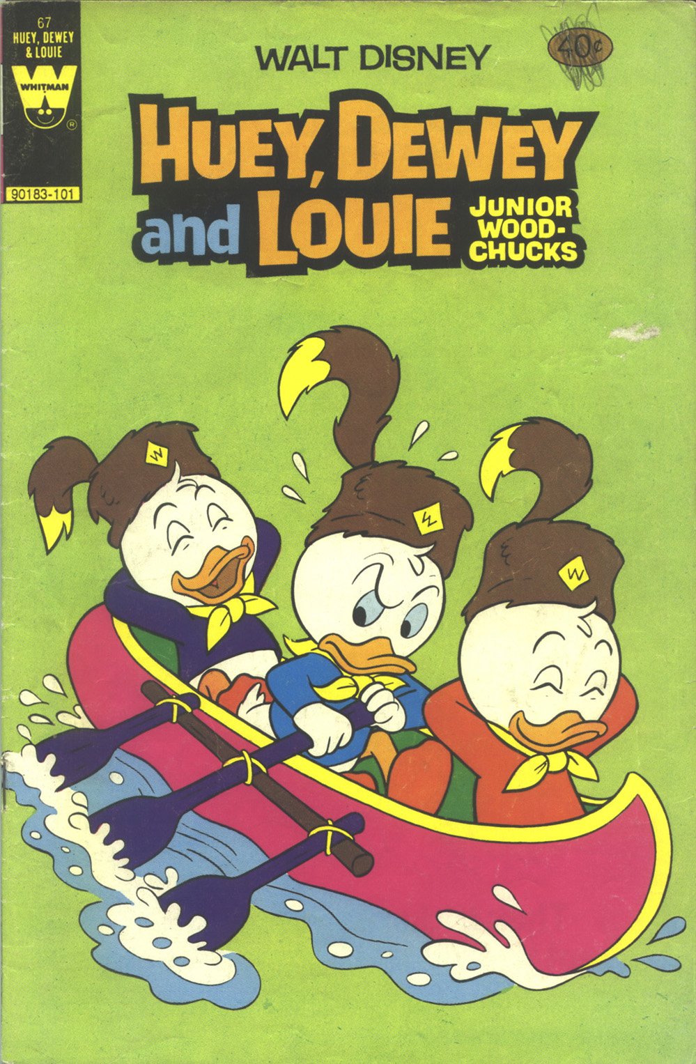 Read online Huey, Dewey, and Louie Junior Woodchucks comic -  Issue #67 - 1