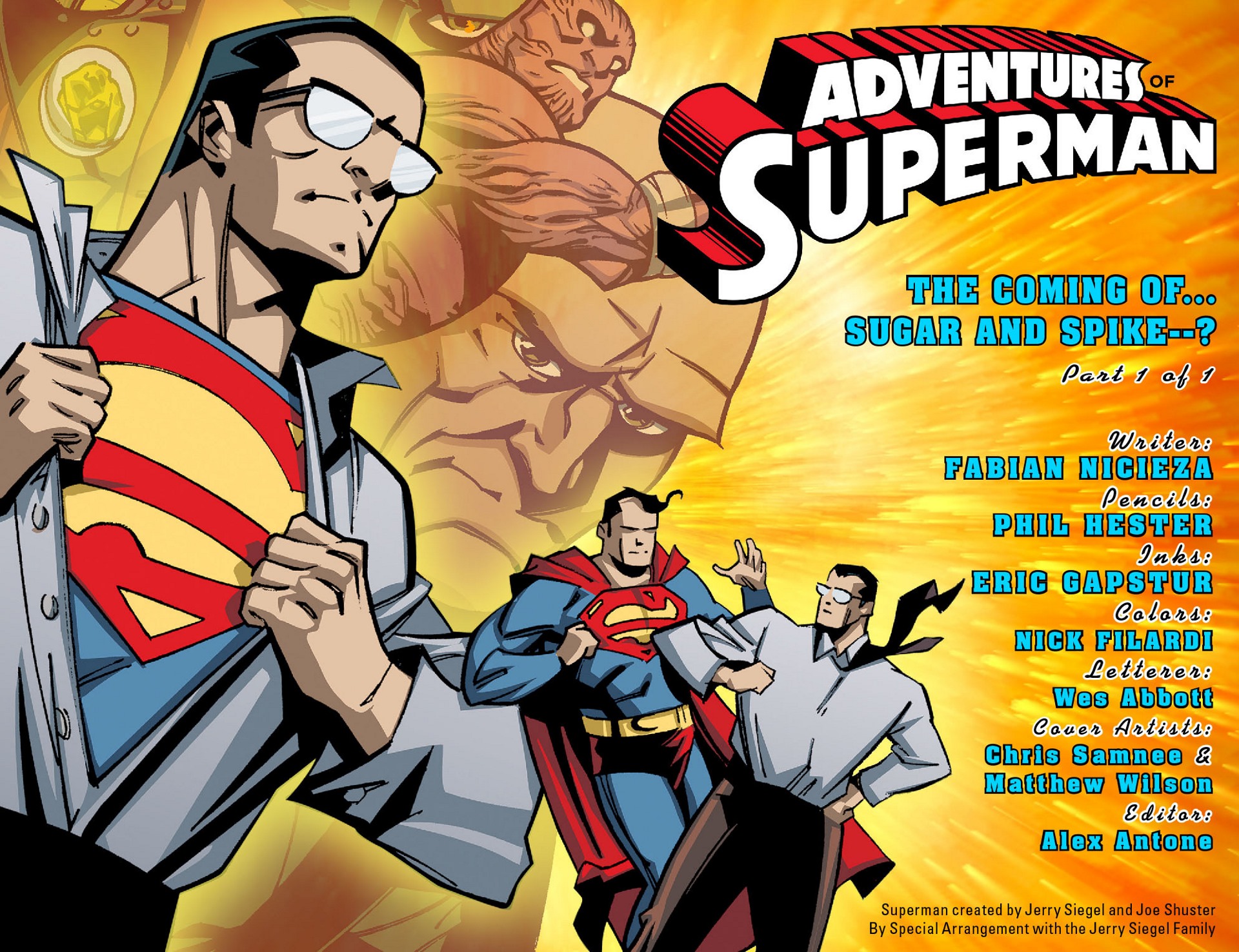 Read online Adventures of Superman [I] comic -  Issue #42 - 2